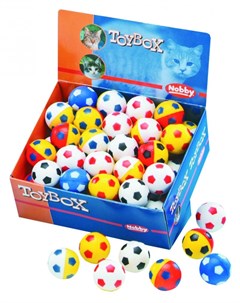 Игрушка для кошек Мяч футбольный Nobby