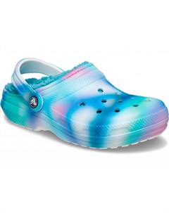 Утепленные сабо Classic Lined Solarized Clog Pure Water Multi Crocs