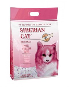 Наполнитель Элитный впитывающий силикагелевый для привередливых кошек 24 л 10 2 кг Сибирская кошка