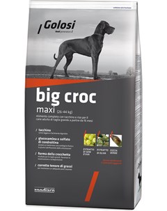 Сухой корм Big Croc Maxi c Индейкой и Рисом для взрослых собак крупных пород 12 кг Индейка и рис Golosi