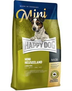 Сухой корм Mini Neuseeland гипоаллергенный для собак мелких пород 4 кг Happy dog