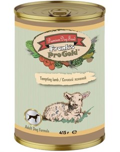 Консервы Tempting lamb Adult Dog Recipe Сочный ягненок для собак 415 г Ягненок Frank's progold