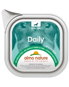 Консервы Daily Menu для собак 100 г Ягненок и картофель Almo nature