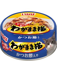 Консервы для кошек Микс тунцов с кацуобуси в желе 115 гр Inaba ciao