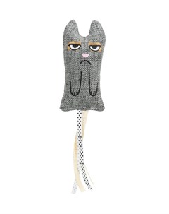 Игрушка для кошек Кошка с кисточками XXL ткань 15 см Trixie