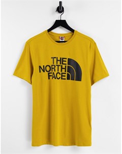Желтая футболка Standard The north face