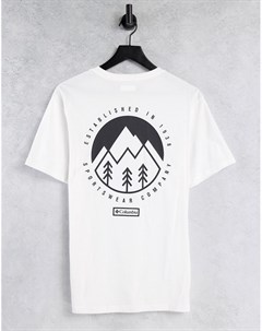 Белая футболка Tillamook Columbia