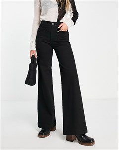 Черные расклешенные джинсы Tinkal Inwear