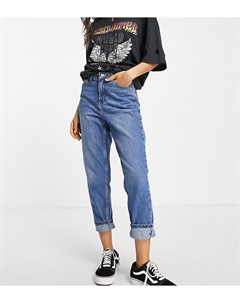 Светло синие oversized джинсы в винтажном стиле из смесового переработанного хлопка Topshop petite