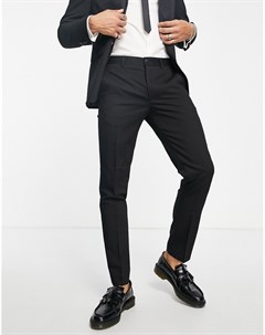 Черные брюки узкого кроя Premium Jack & jones