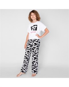 Пижама для девочки футболка брюки Симпл димпл 363А 151 Bossa nova