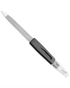 Пилка металлическая пластиковая ручка с триммером алмазное покрытие длина 14 5 см Solinberg