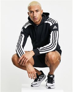 Худи черного цвета с тремя полосками adidas Football Adidas performance