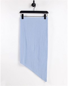 Голубая асимметричная юбка от комплекта x Hanna Schonberg Na-kd
