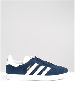 Темно синие кроссовки Gazelle Adidas originals