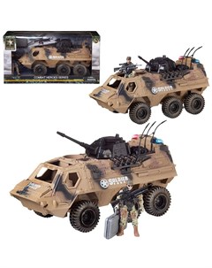 Набор игровой Боевая машина пехоты с фигуркой солдата и аксессуарами 2039 ТМ toys Junfa