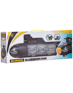 Набор игровой toys Подводная лодка с 5 военными Машинами и вертолетом WA 17181 Junfa
