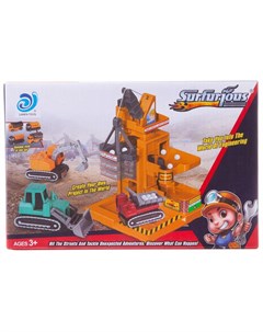 Набор игровой toys На стройке с подъемными механизмами и машинкой WA 14527 Junfa