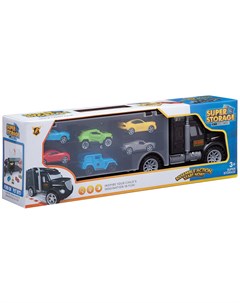 Набор игровой toys Автовоз с 6 легковыми Машинами WA 17165 Junfa