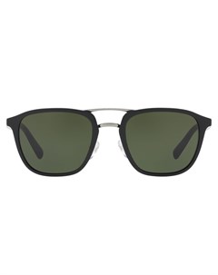 Затемненные солнцезащитные очки авиаторы Prada eyewear