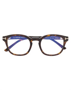 Очки в круглой оправе Tom ford eyewear