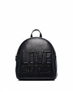 Рюкзак с тисненым логотипом Love moschino