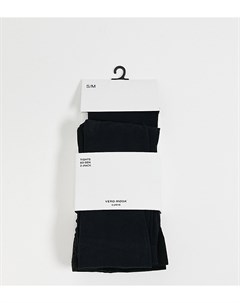 2 пары колготок черного цвета Vero moda curve