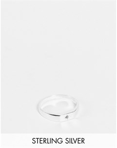 Массивное кольцо печатка из стерлингового серебра Kingsley ryan