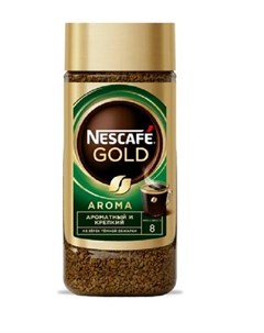 Кофе Gold Aroma Intenso растворимый 85гр Nescafe