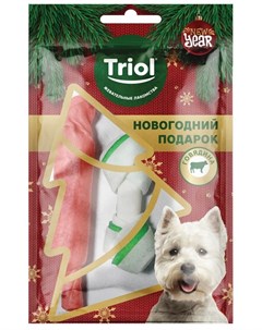 Лакомство New Year Подарочный набор для собак 46 г Говядина Триол