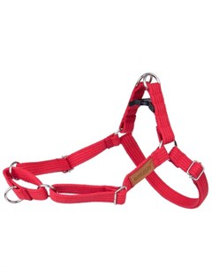 Шлейка Cotton EASY GO регулируемая красная для собак L 40 75 c d см x 2 5 см Красный Amiplay