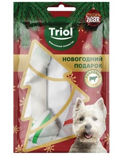 Лакомство New Year Подарочные косточки для собак 60 г Говядина Триол