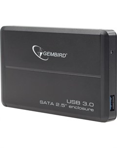 Внешний контейнер для HDD 2 5 SATA EE2 U3S 2 USB3 0 черный Gembird