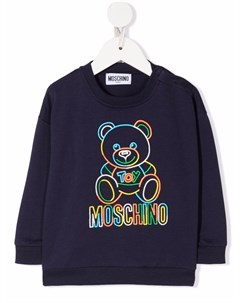 Толстовка с декором Teddy Bear Moschino kids