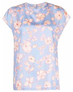 Шелковая блузка с цветочным принтом Forte forte