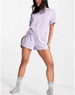 Пижамная футболка лавандового цвета от комплекта Asos design