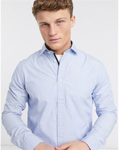 Рубашка узкого кроя с длинными рукавами Mark Selected homme