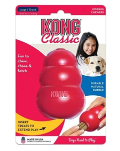 Игрушка Classic для собак L большая 10х6см Kong