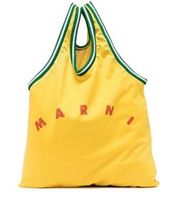 Сумка тоут Jersey style с логотипом Marni