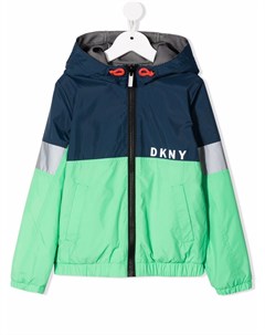 Куртка в стиле колор блок с капюшоном Dkny kids
