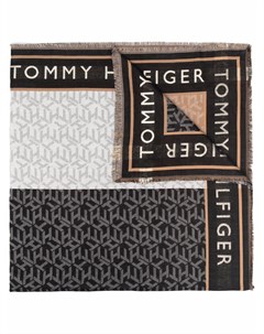 Жаккардовый шарф Tommy hilfiger