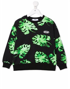 Толстовка с принтом Msgm kids