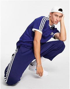 Темно синие спортивные брюки adicolor Adidas originals