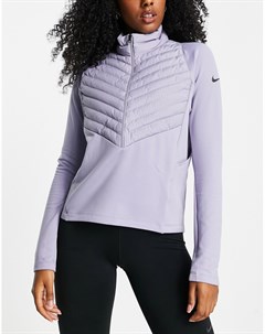 Сиреневая светоотражающая куртка из комбинированных материалов Run Division Nike running