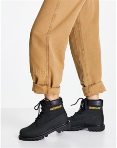 Черные кожаные ботинки Colorado Cat footwear
