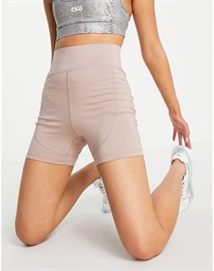 Серо бежевые шорты длиной 5 дюймов Rezi Pink soda