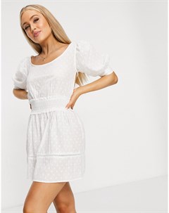 Белое пляжное платье Ramona Fashion union