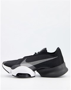 Черно белые кроссовки Air Zoom SuperRep 2 Nike training
