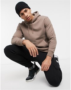 Светло коричневый худи Topman