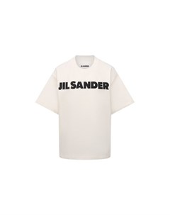 Хлопковая футболка Jil sander